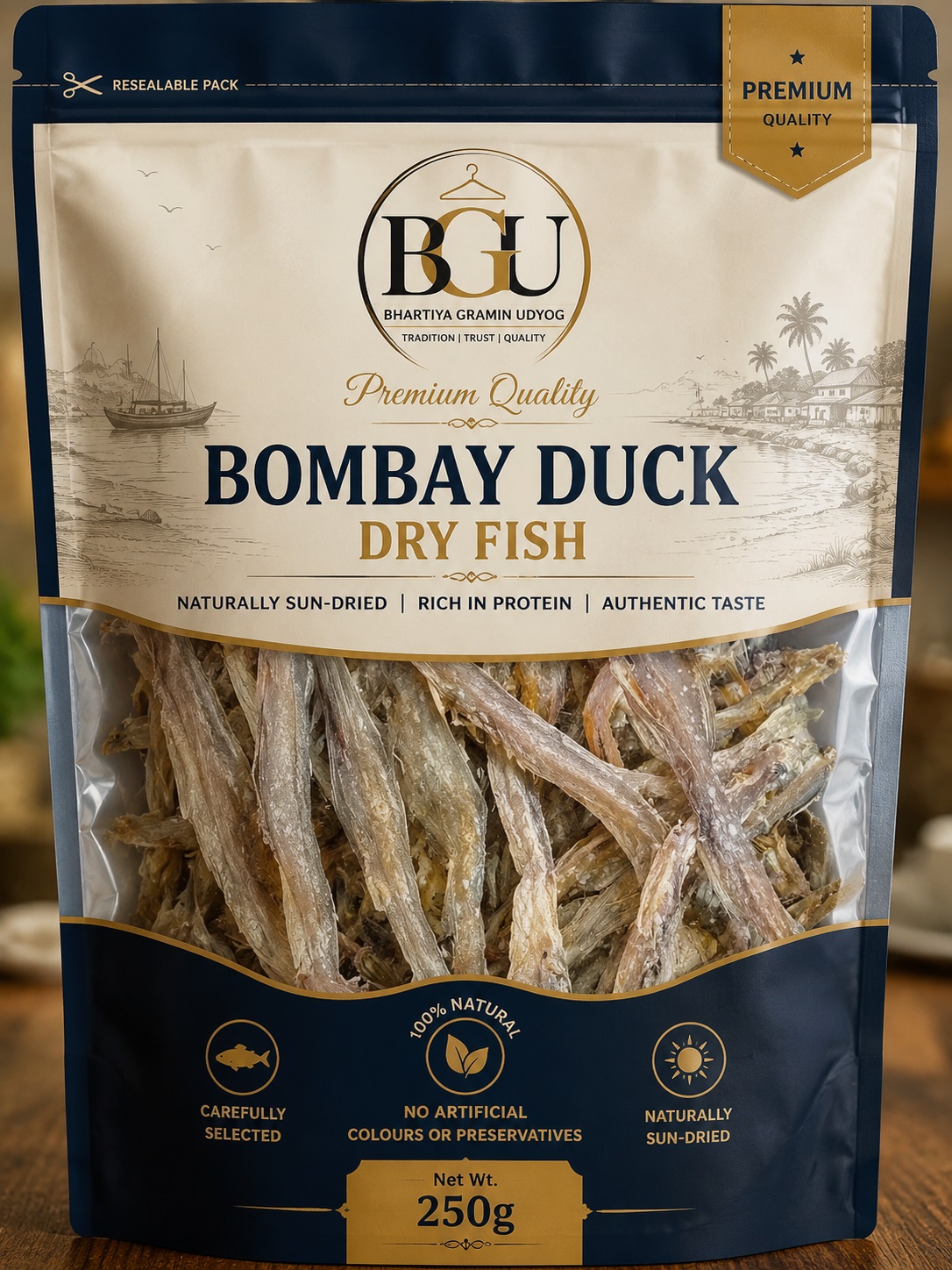 Bombay Duck Dry Fish – Premium Sun-Dried Seafood
